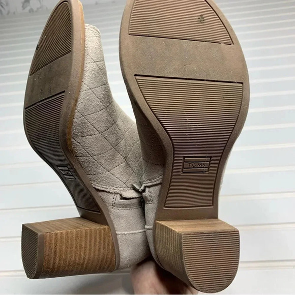 Toms Majorca Peep Toe Booties - Picture 7 of 10